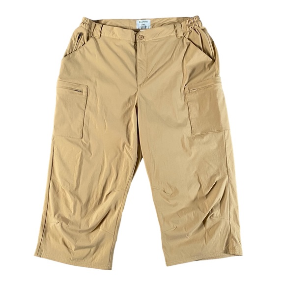 Chemise L.L. Bean Tropicwear UPF 50+ Pêche - Manches Courtes, 2XLT (Grande Taille)